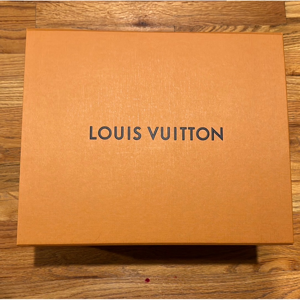 Empty New Louis Vuitton large box.